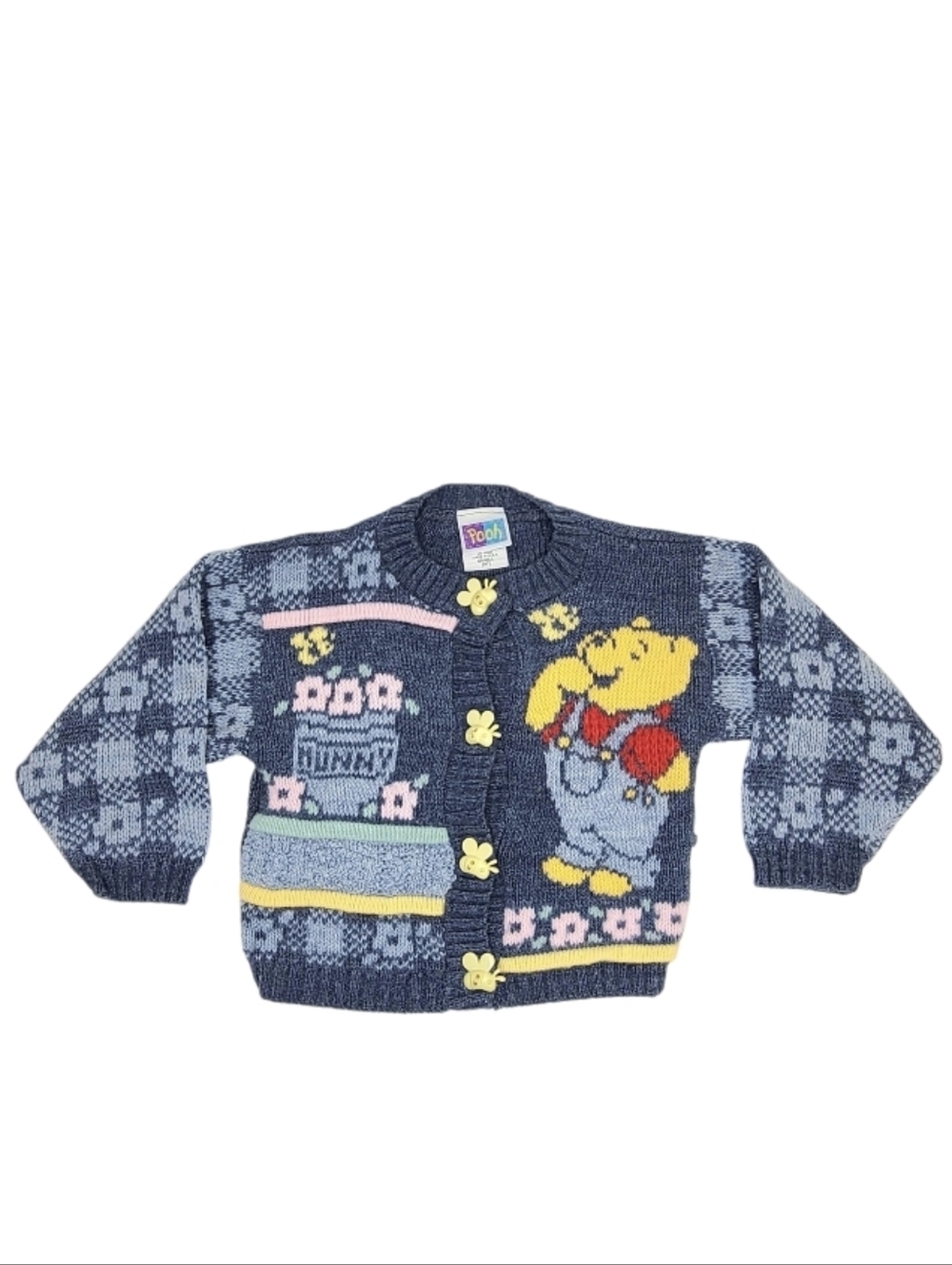 Disney Winnie The Pooh Vintage Cardigan Sweater 2T